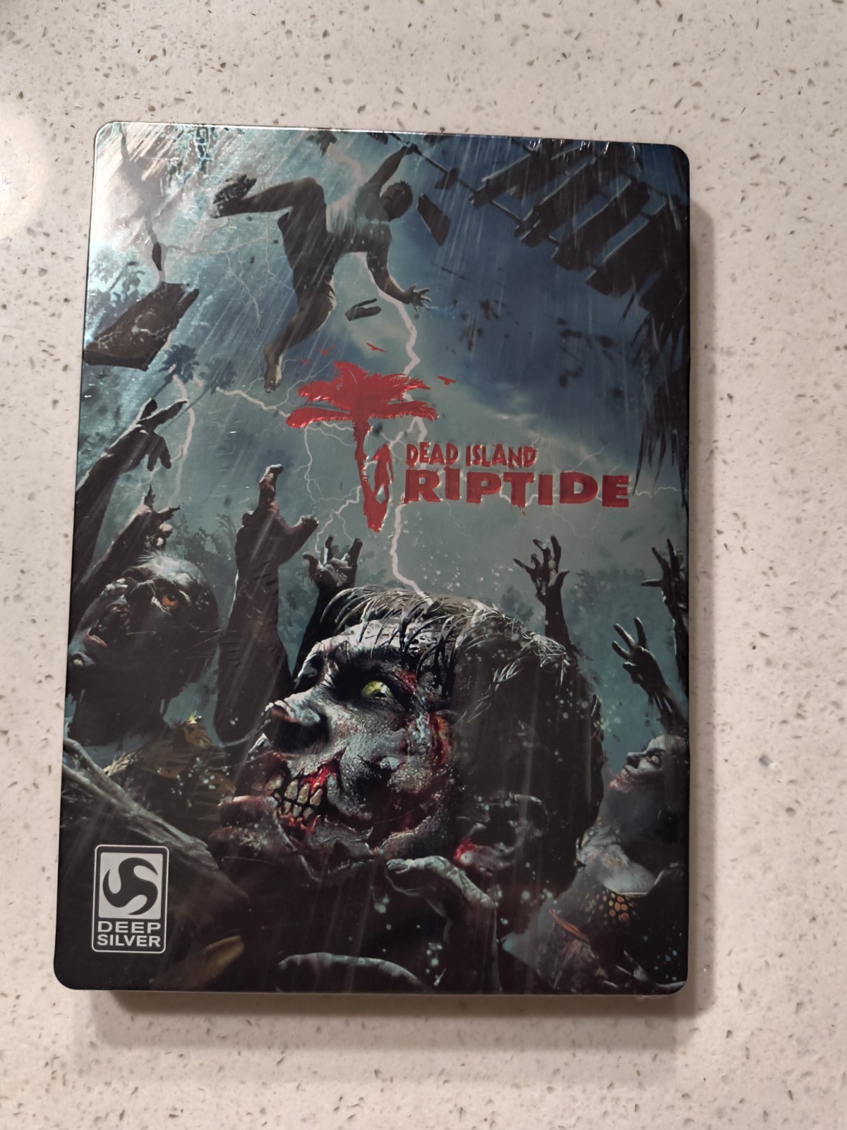 DEAD ISLAND RIPTIDE STEELBOOK CASE ONLY VIDEO GAME PRE-ORDER PROMO EXCLUSIVE