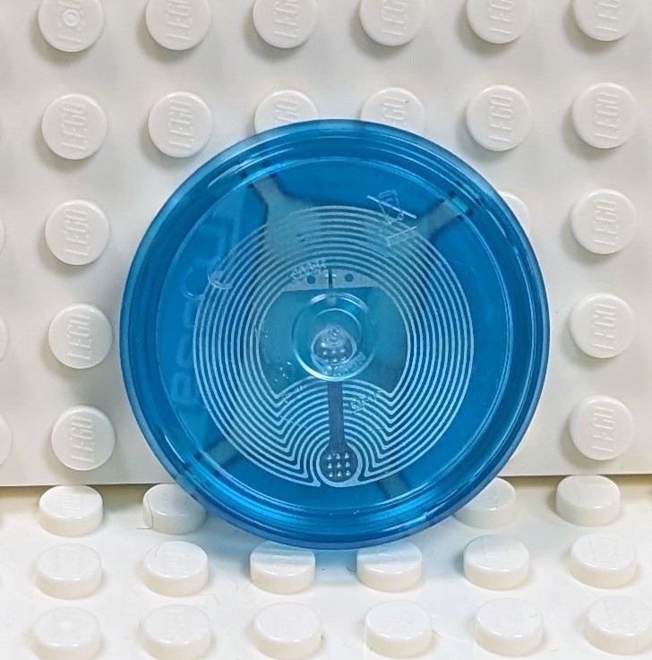 Genuine LEGO Dimensions Benny NFC Toy tag base (from LEGO set #71214)