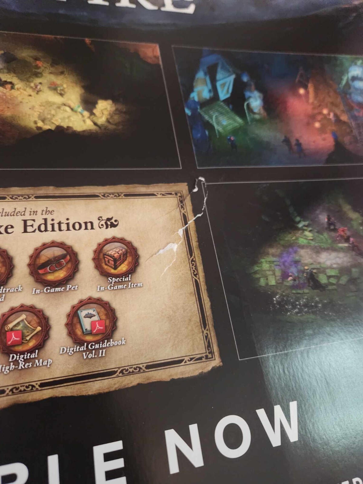 Pillars of Eternity II 2 Deadfire GameStop Preorder Video Game Poster 22×28