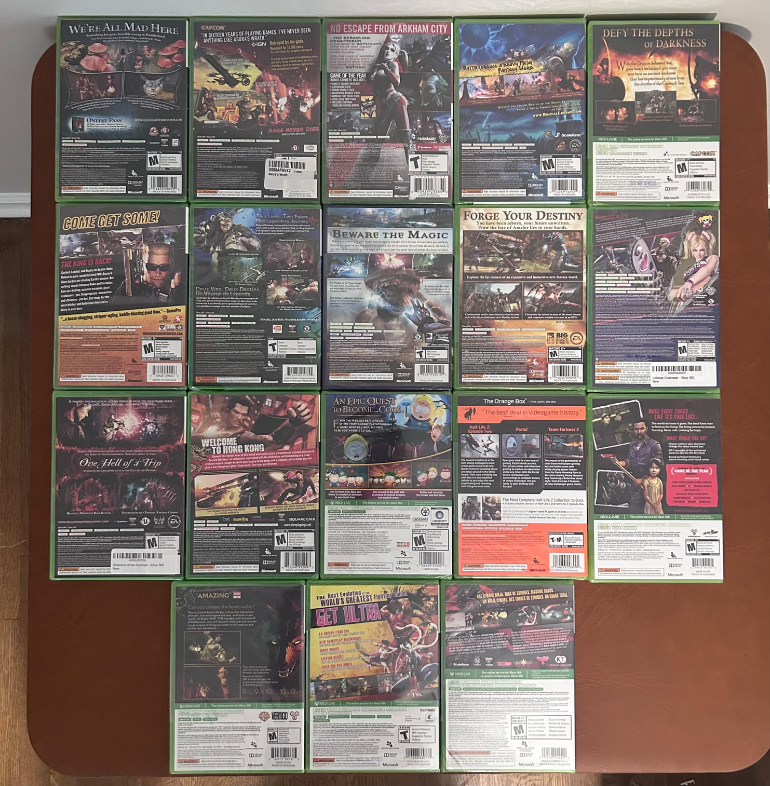 Xbox 360 Games New Factory Sealed