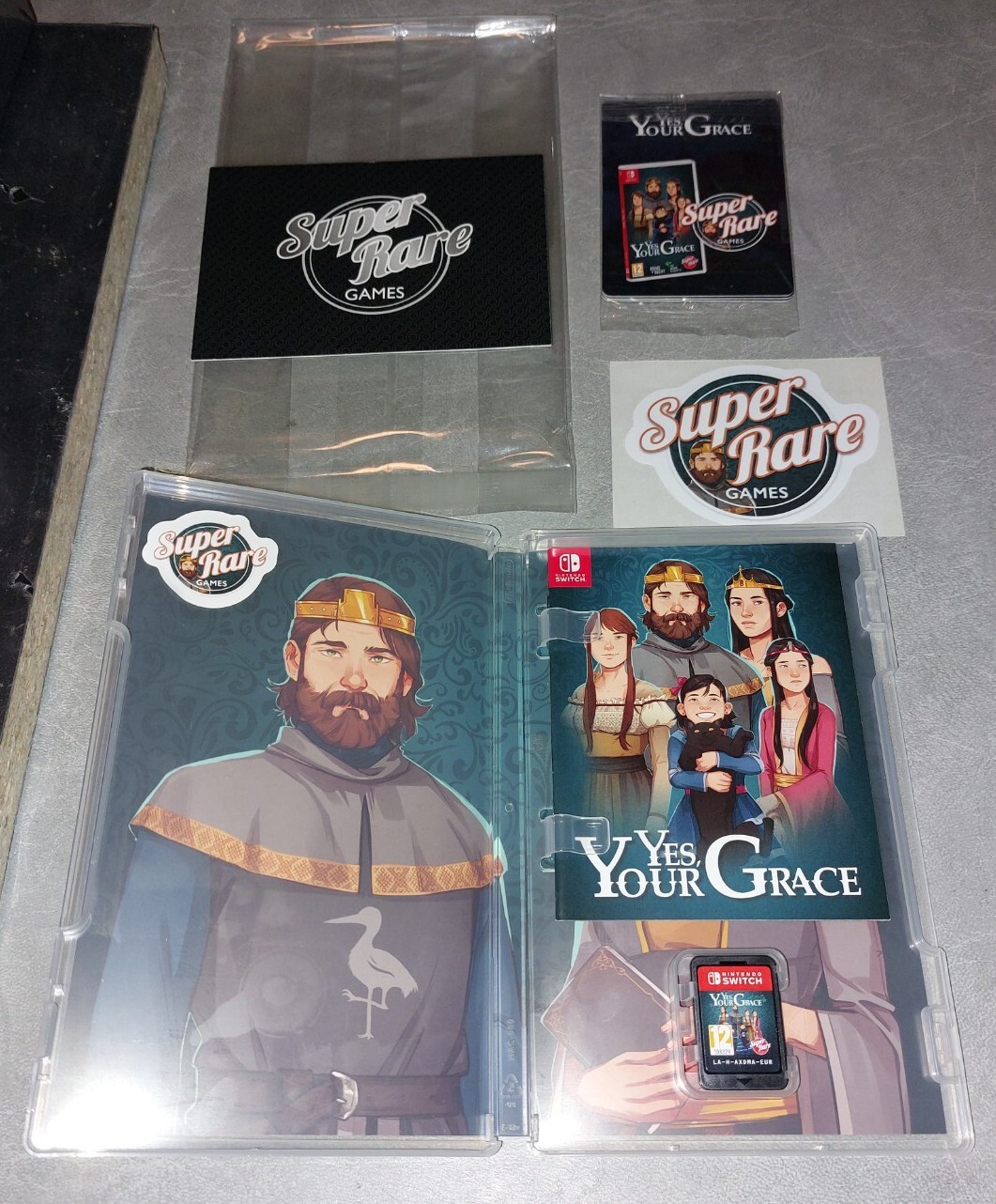 Yes, Your Grace – SRG #42 Super Rare Games Nintendo Switch – Excellent Condition