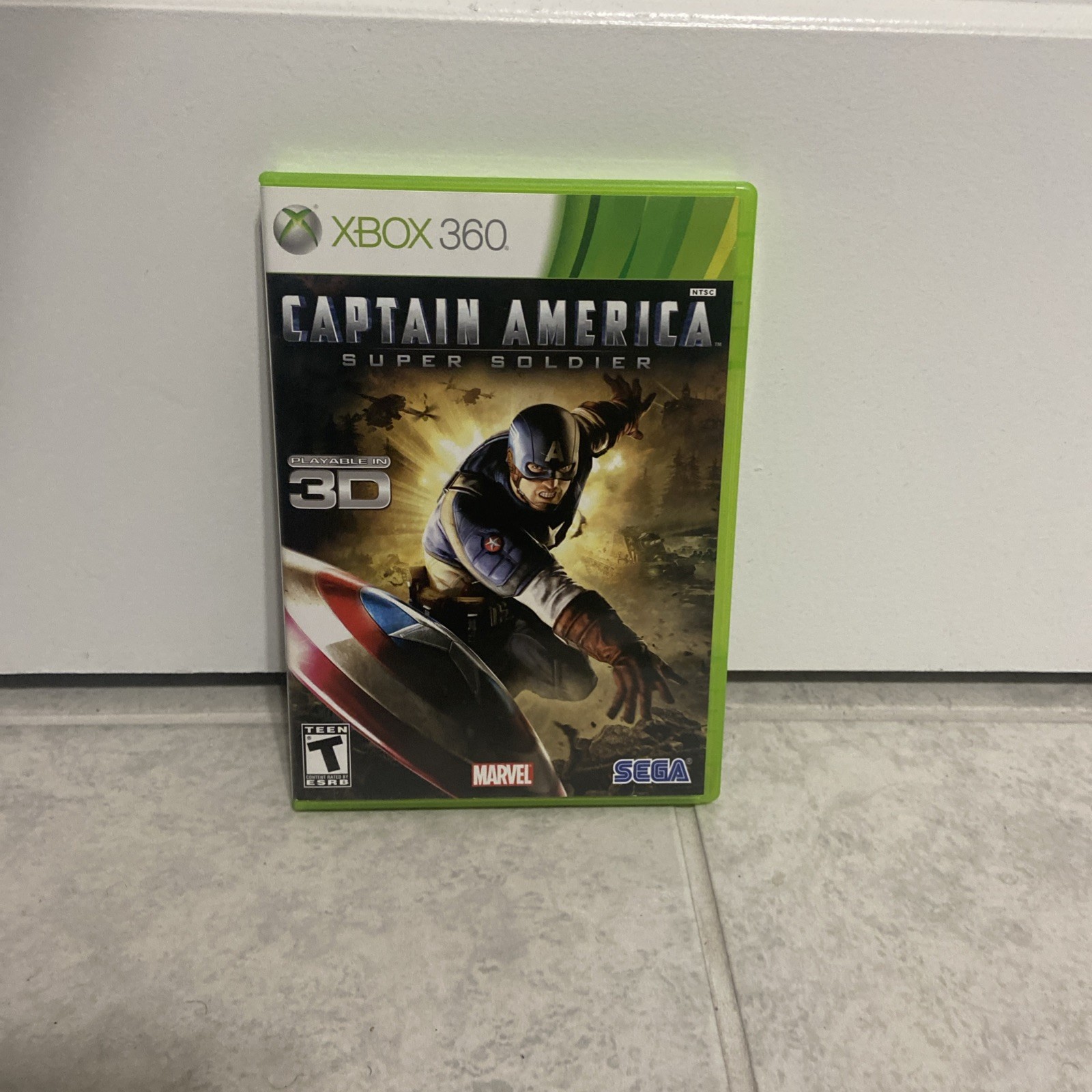 Captain America: Super Soldier CIB with manual (TESTED)Microsoft Xbox 360, 2011)