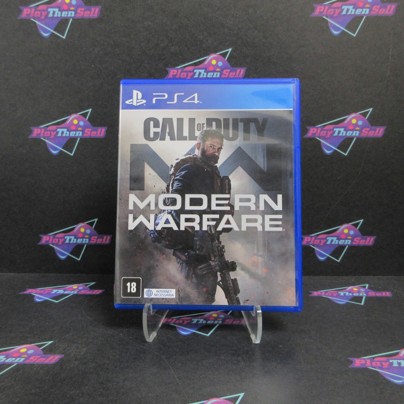 Call of Duty Modern Warfare PS4 PlayStation 4 Brazil Version Complete – 1 Yea..