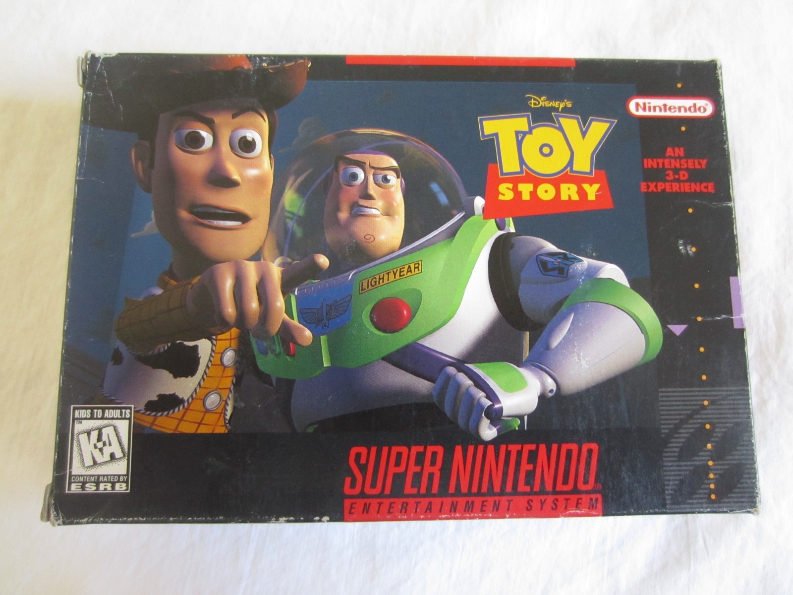 Disney’s Toy Story (SNES) Super Nintendo CIB Complete 1995 Mexico RARE