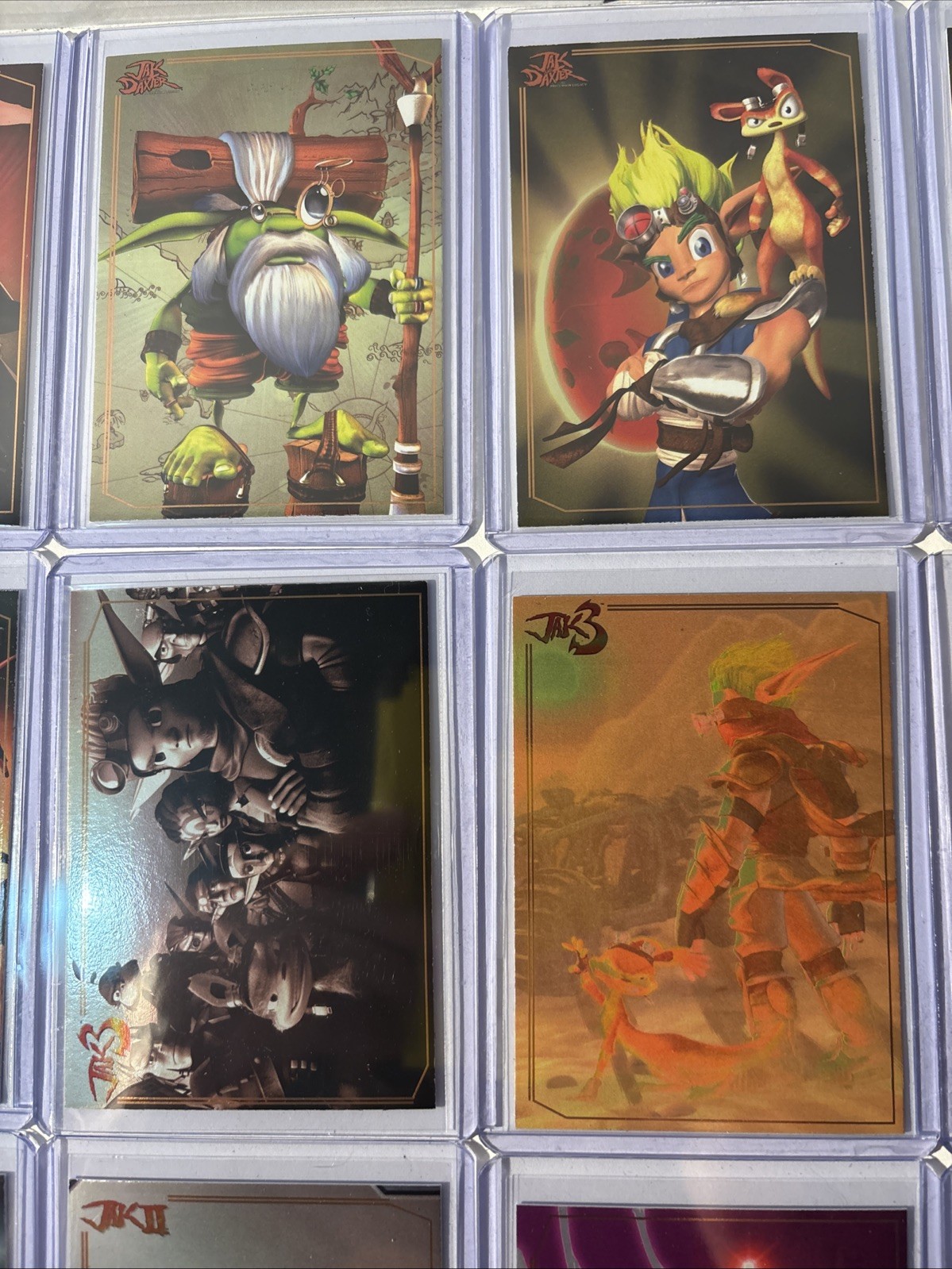 Limited Run Games Jak & Daxter Precursor Legacy Foil Trading Cards 2 3 Full Set