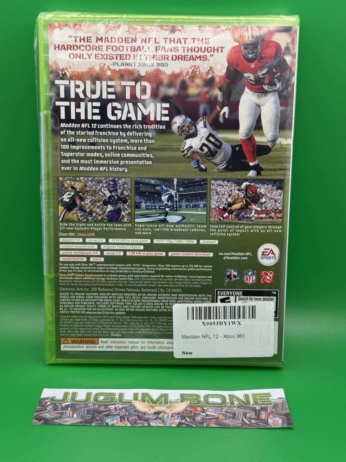 Madden NFL 12 (2011) – Xbox 360 – NTSC-U/C – Brand New/Factory Sealed