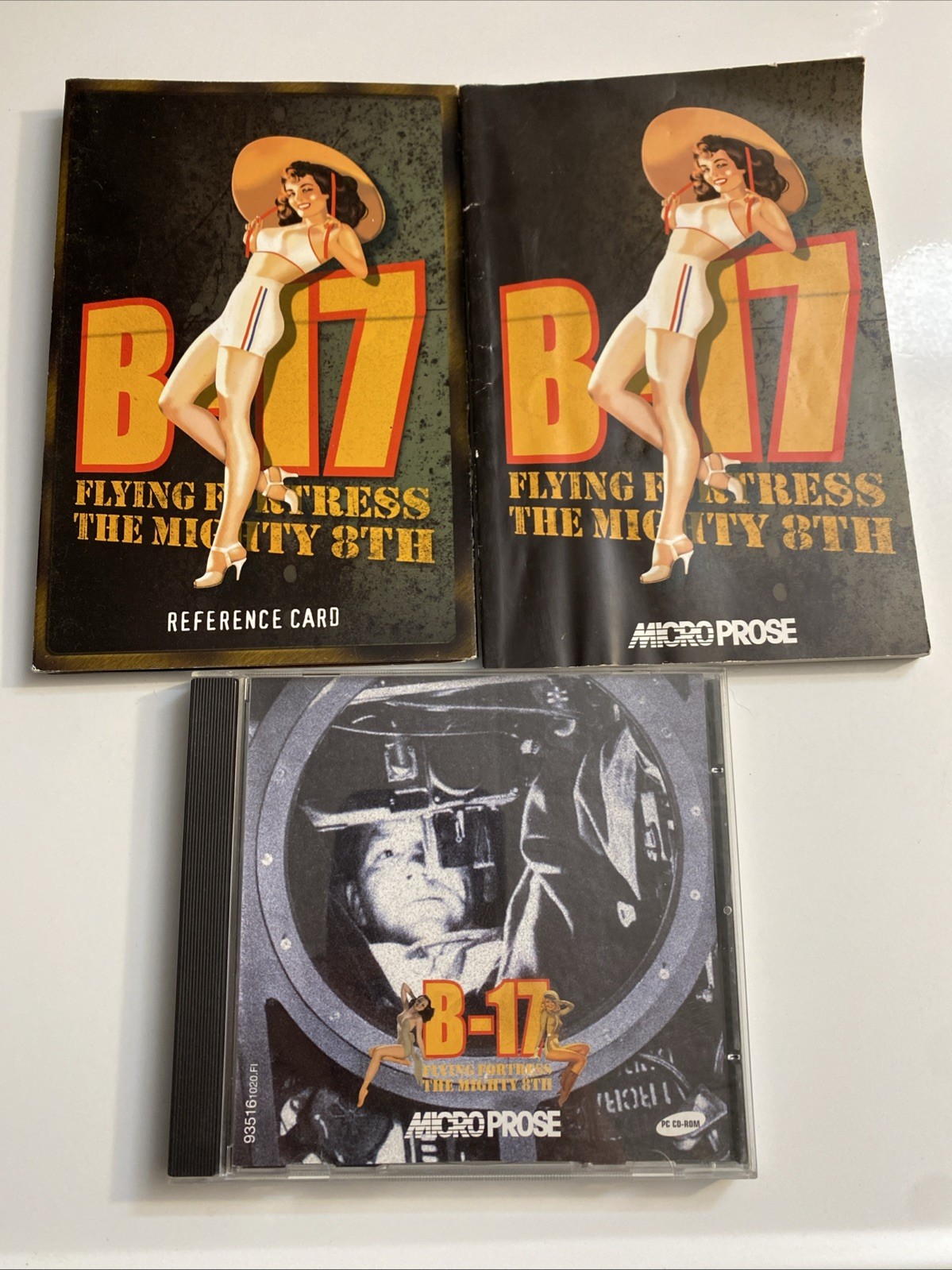 B-17 Flying Fortress: The Mighty 8th Big Box CD PC Game Complete 2001