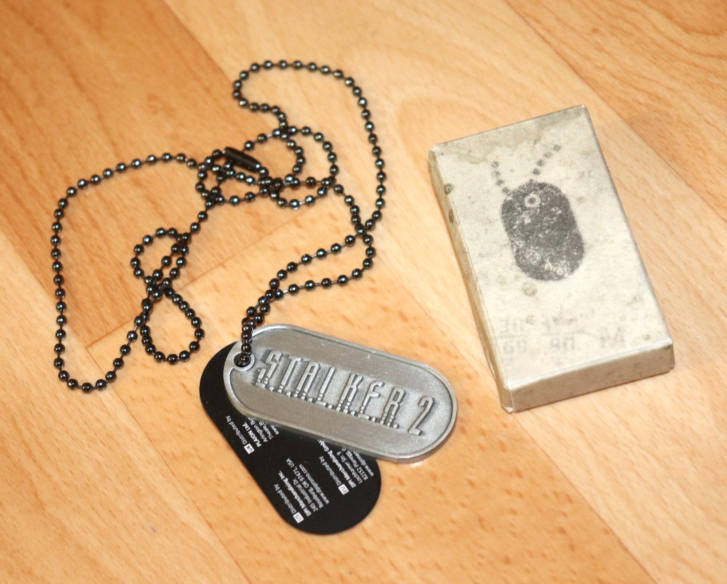 S.T.A.L.K.E.R. 2 Heart of Chornobyl Stalker Rare Promo Collectibles Necklace