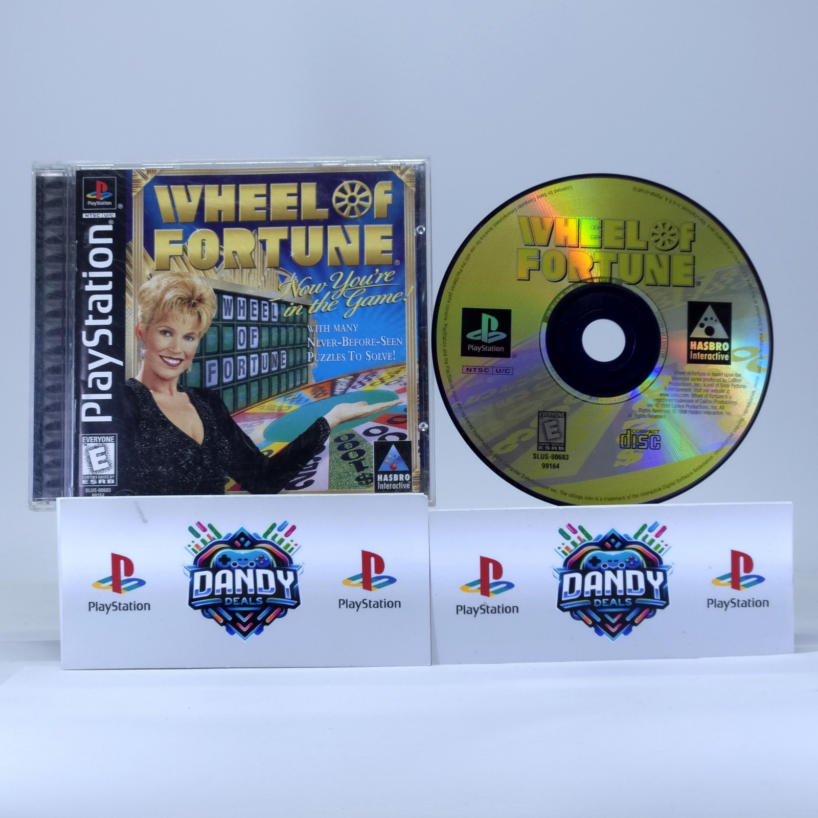 Wheel of Fortune PS1 CIB W/ Manual – PlayStation