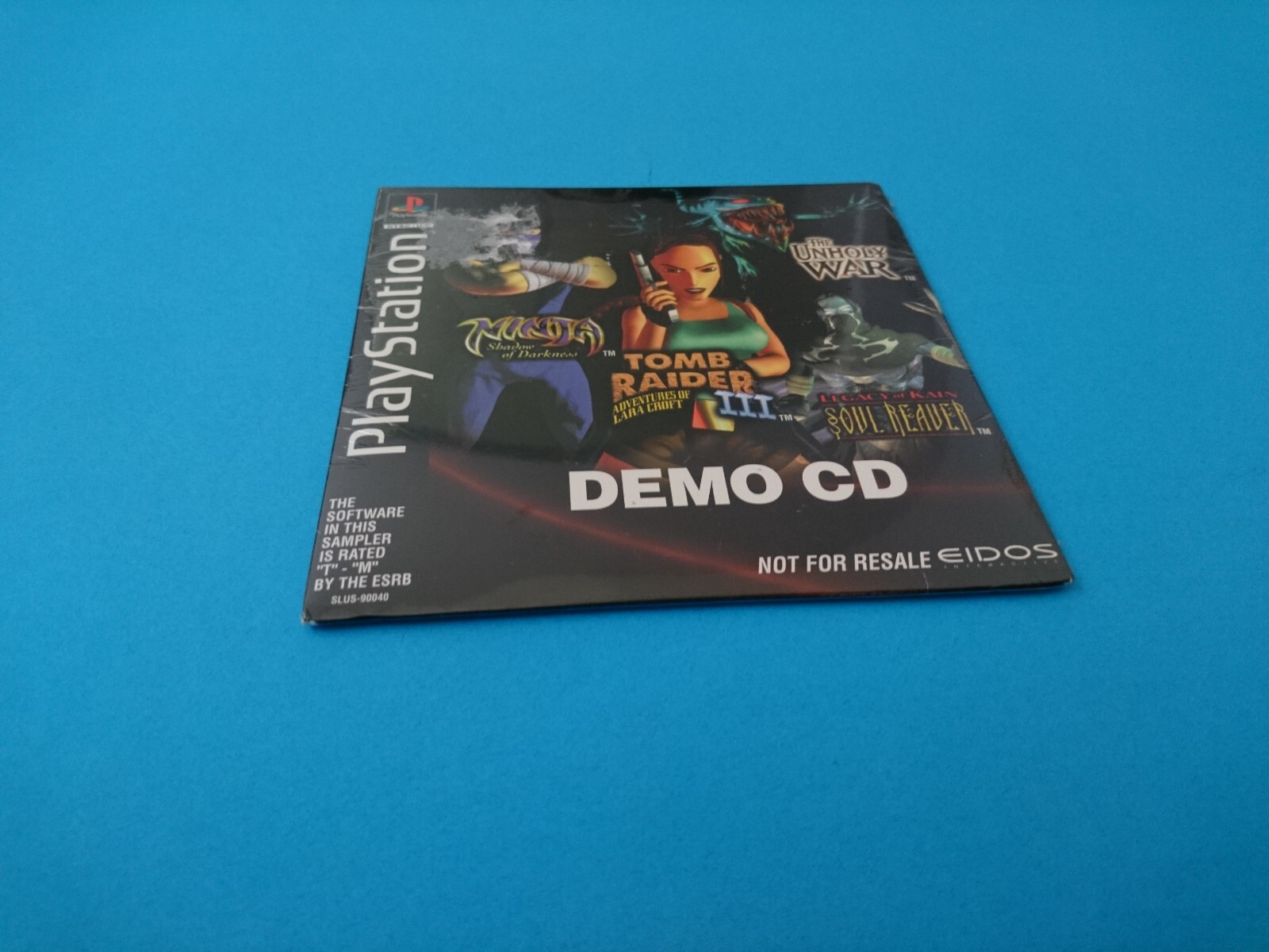 NEW EIDOS VOLUME 3 DEMO CD Soul Reaver Tomb Raider PlayStation 1 PS1 NEW SEALED