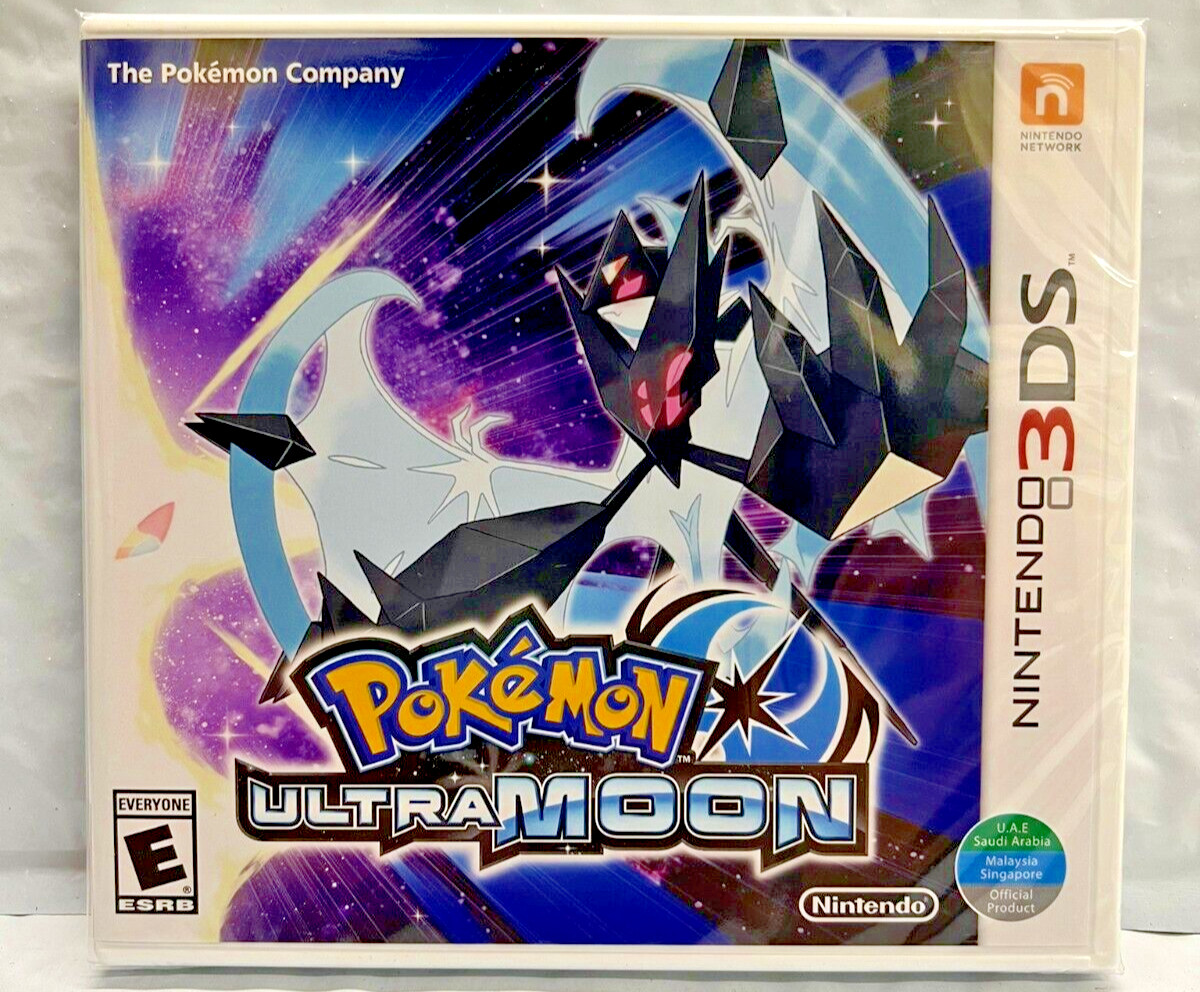 Pokemon Ultra Moon 3DS Brand New Game (2017 Action/Adventure RPG)