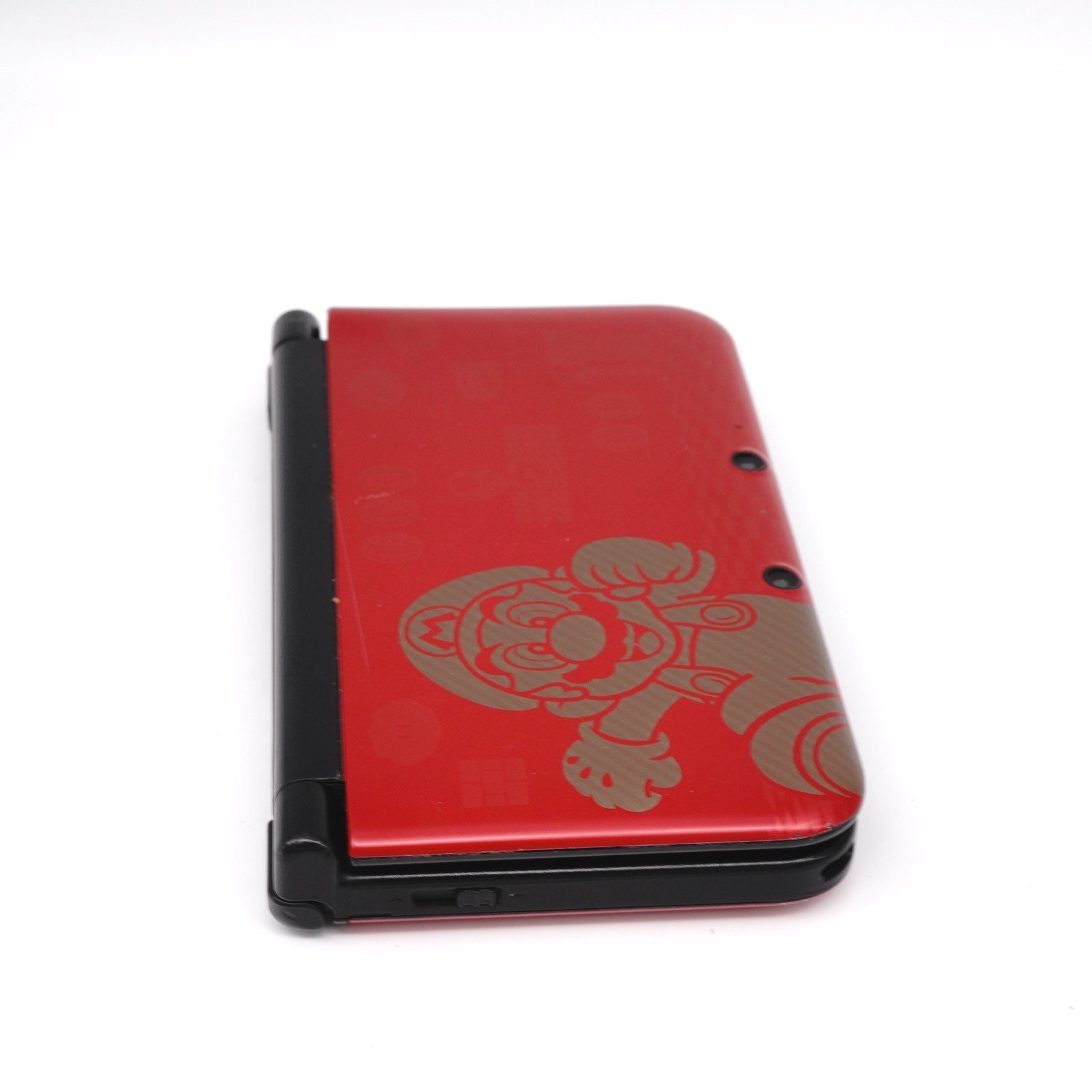Nintendo 3DS XL Red Mario Gold Edition Game Console + extras (USA)