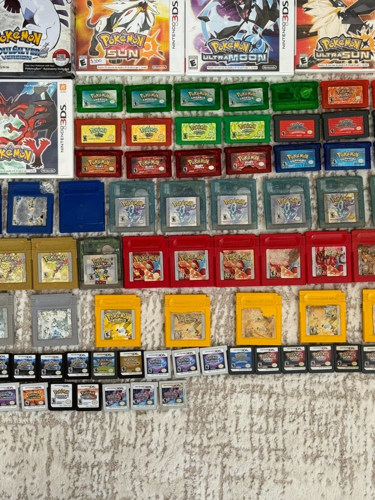 Authentic Pokemon Video Games Collection GBA Nintendo DS 3DS Pick and Choose