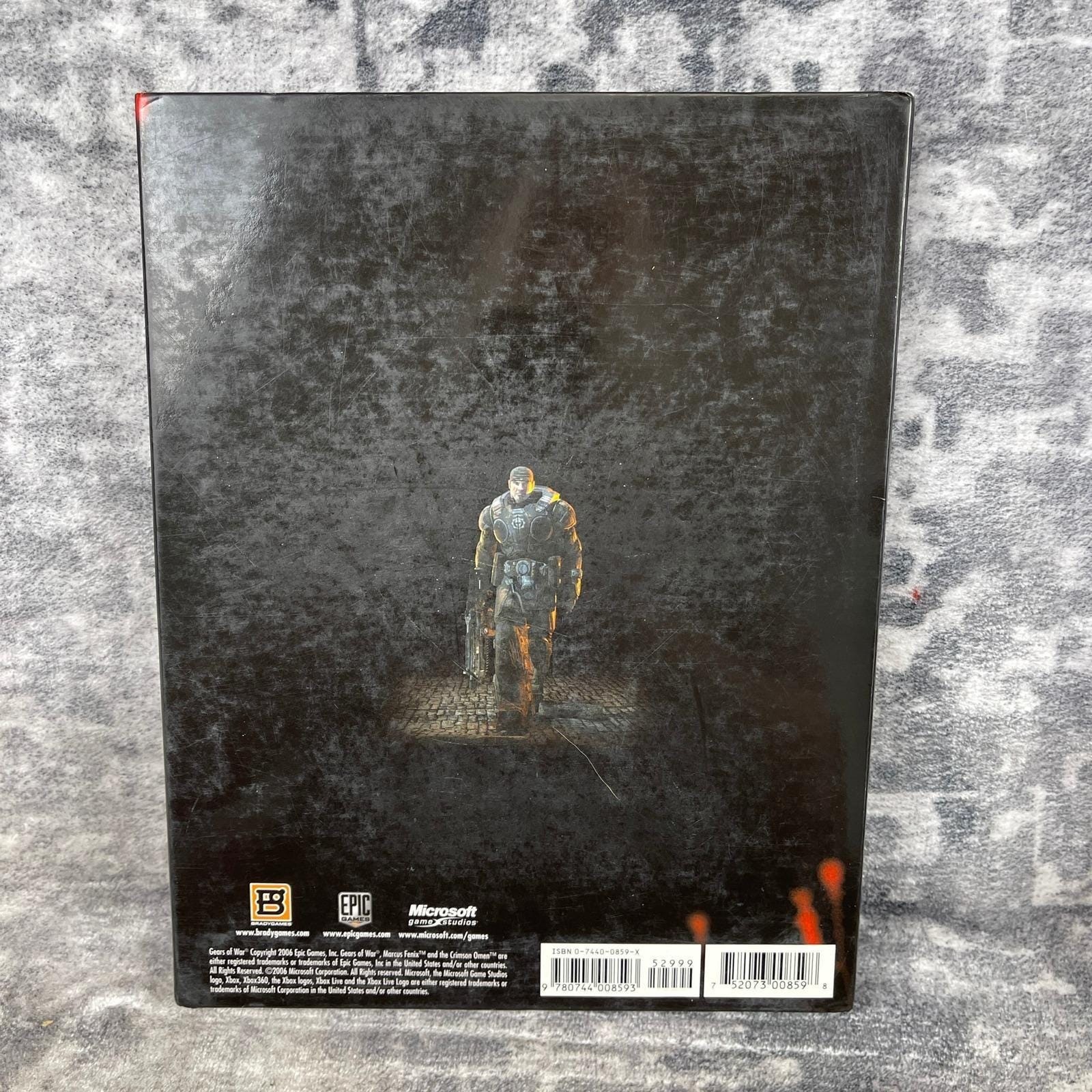 Gears of War Limited Edition BradyGames Strategy Guide Xbox 360 Retro