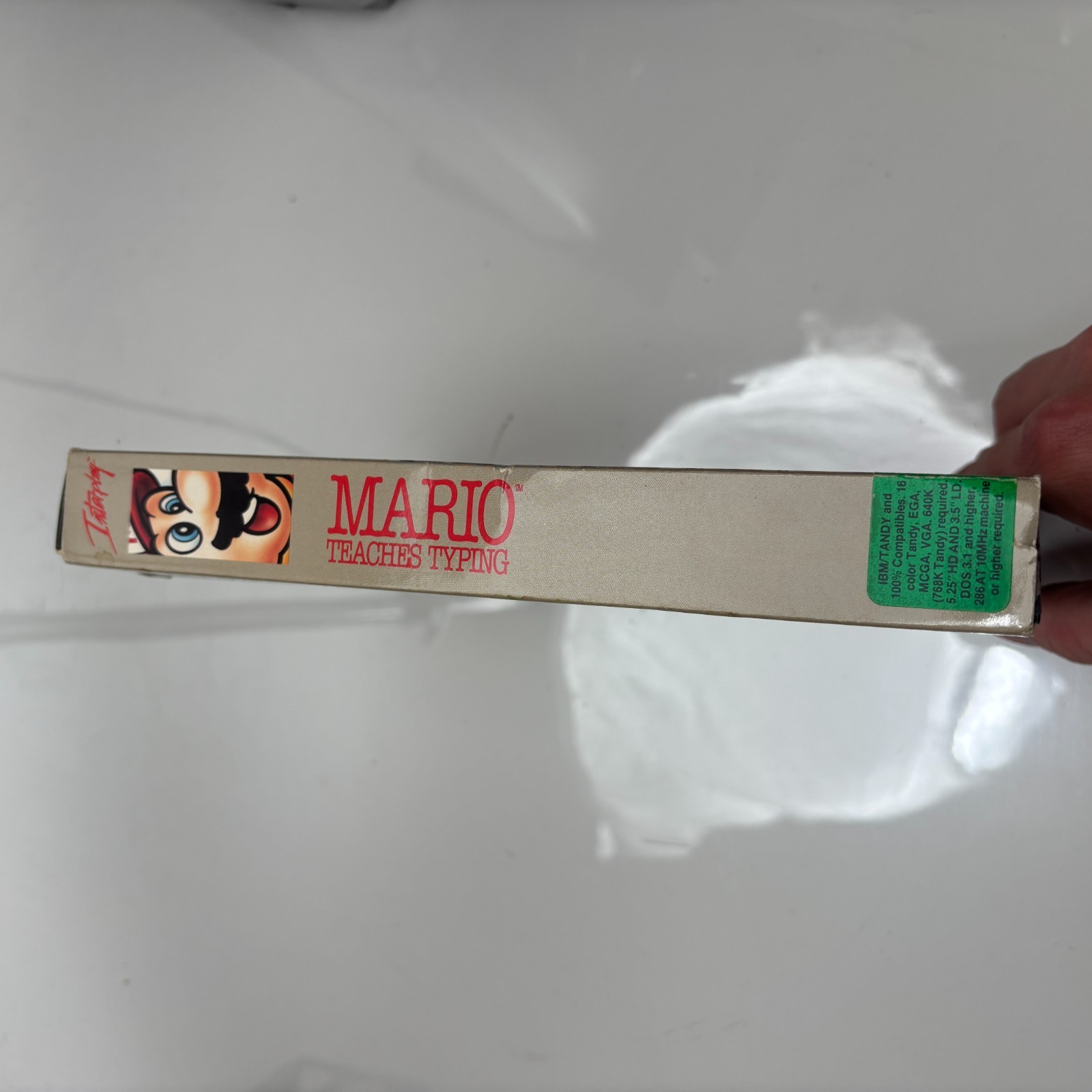Vintage 1992 Interplay Productions Nintendo Mario Teaches Typing IBM Tandy Game