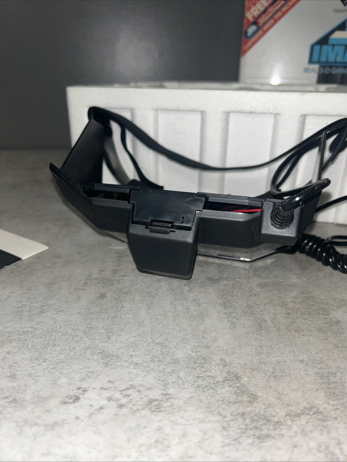 DEFECTIVE GCE Vectrex 3D Imager 1983 Rare with 3D MineStorm Complete CIB G3D