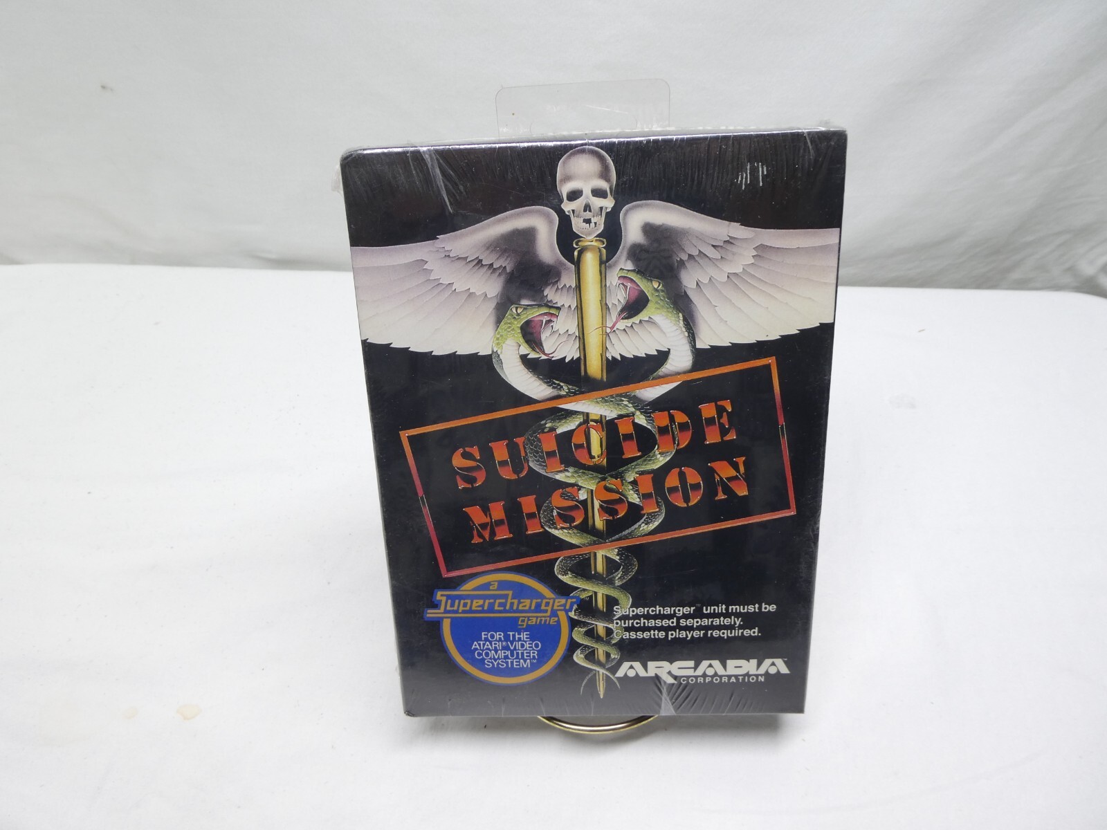 Suicide Mission Starpath Supercharger(Atari 2600, 1982) Brand New Sealed