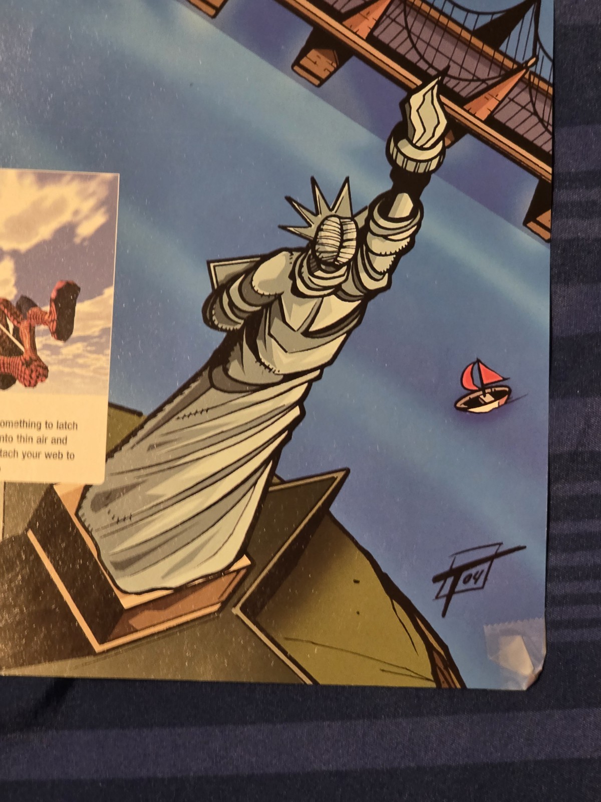 Spider-Man 2 2004 Double Sided EGM Promo Poster Video Game Movie Marvel