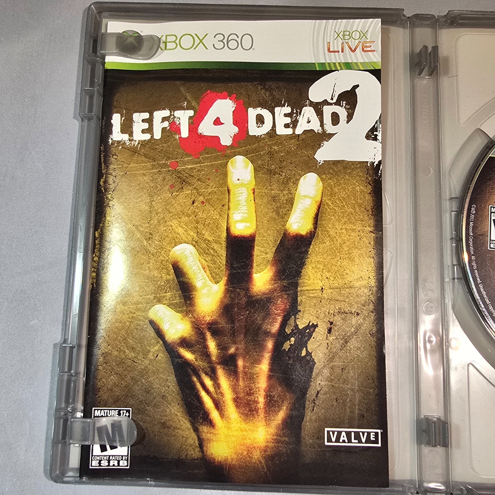 Microsoft Xbox 360 Left 4 Dead 2