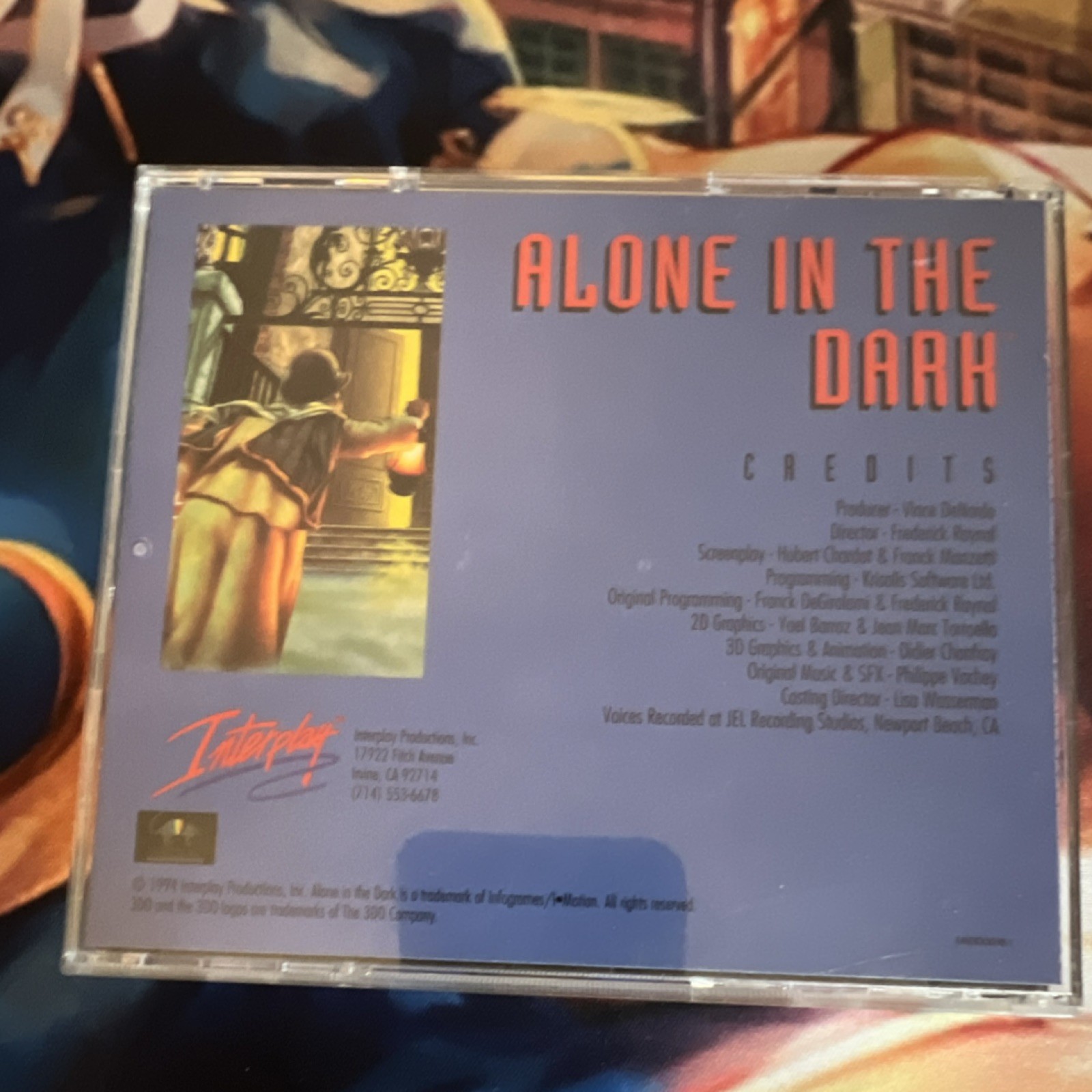 Interplay Productions Alone in the Dark 3DO 1994 Survival Horror Adventure