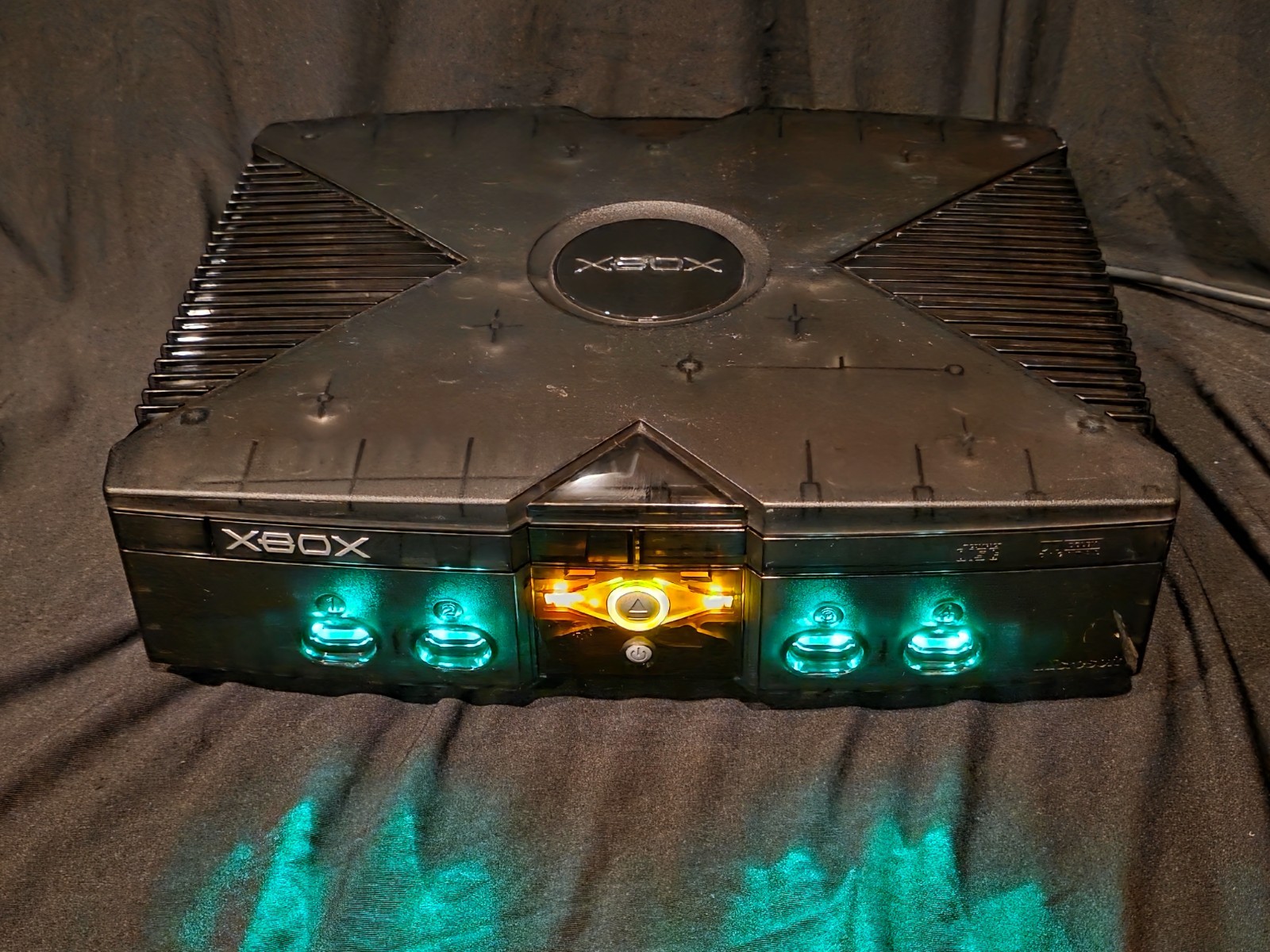 Original Xbox OEM LED Controller Port Set Custom Colors Red Blue Green White +