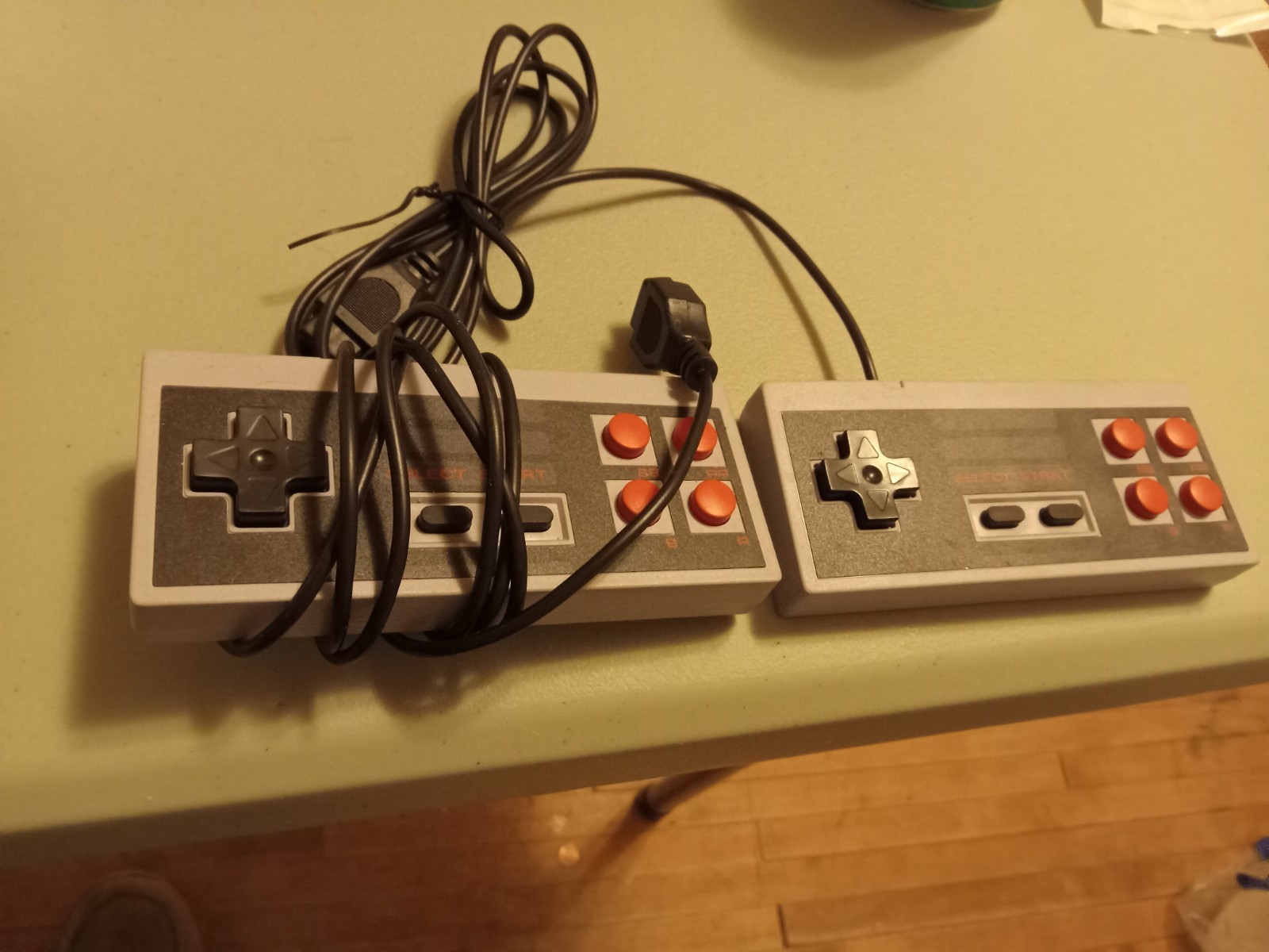 2 Pack Controller For NES-004 Original Nintendo NES Vintage Console Wired Gamepd