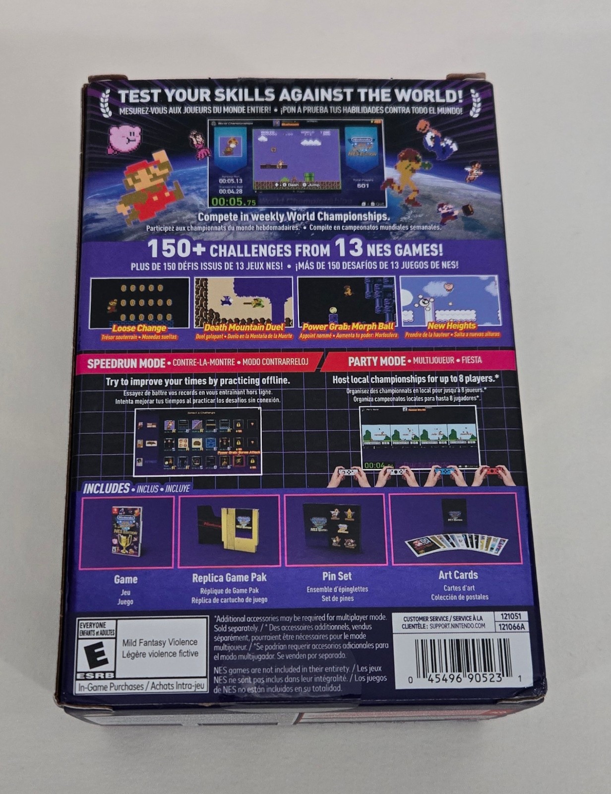 Nintendo World Championships NES Edition Deluxe Set Nintendo Switch New / Sealed