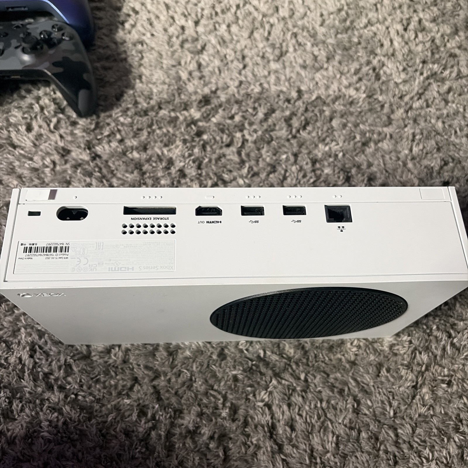 Microsoft Xbox Series S 512GB Video Game Console – White With 2 Controllers