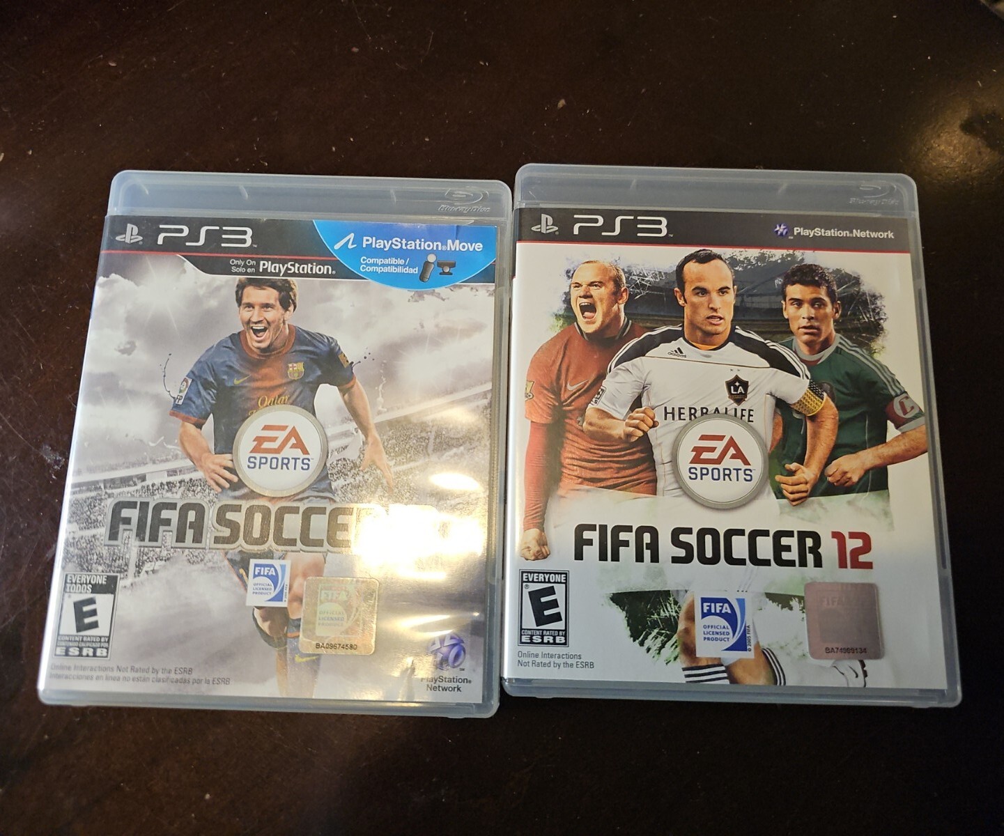 FIFA Soccer 12 And 13 – Playstation 3 COMPLETE PS3 CIB GAME CASE MANUAL