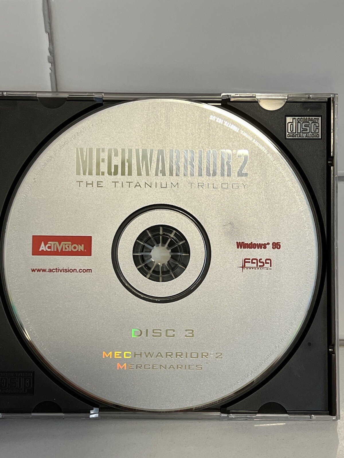 MechWarrior 2 Titanium Trilogy Edition ACTIVISION PC RARE!!