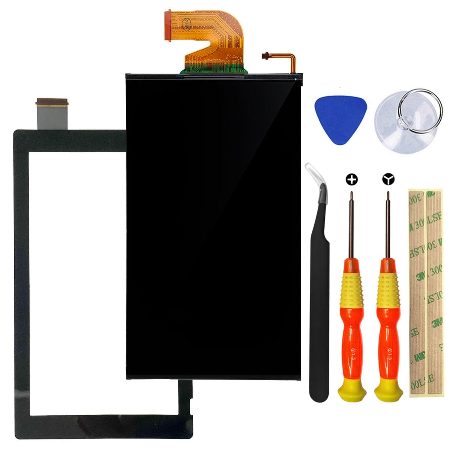HQB-STAR Replacement LCD Display & Touch Digitizer for Nintendo Switch HAC-001