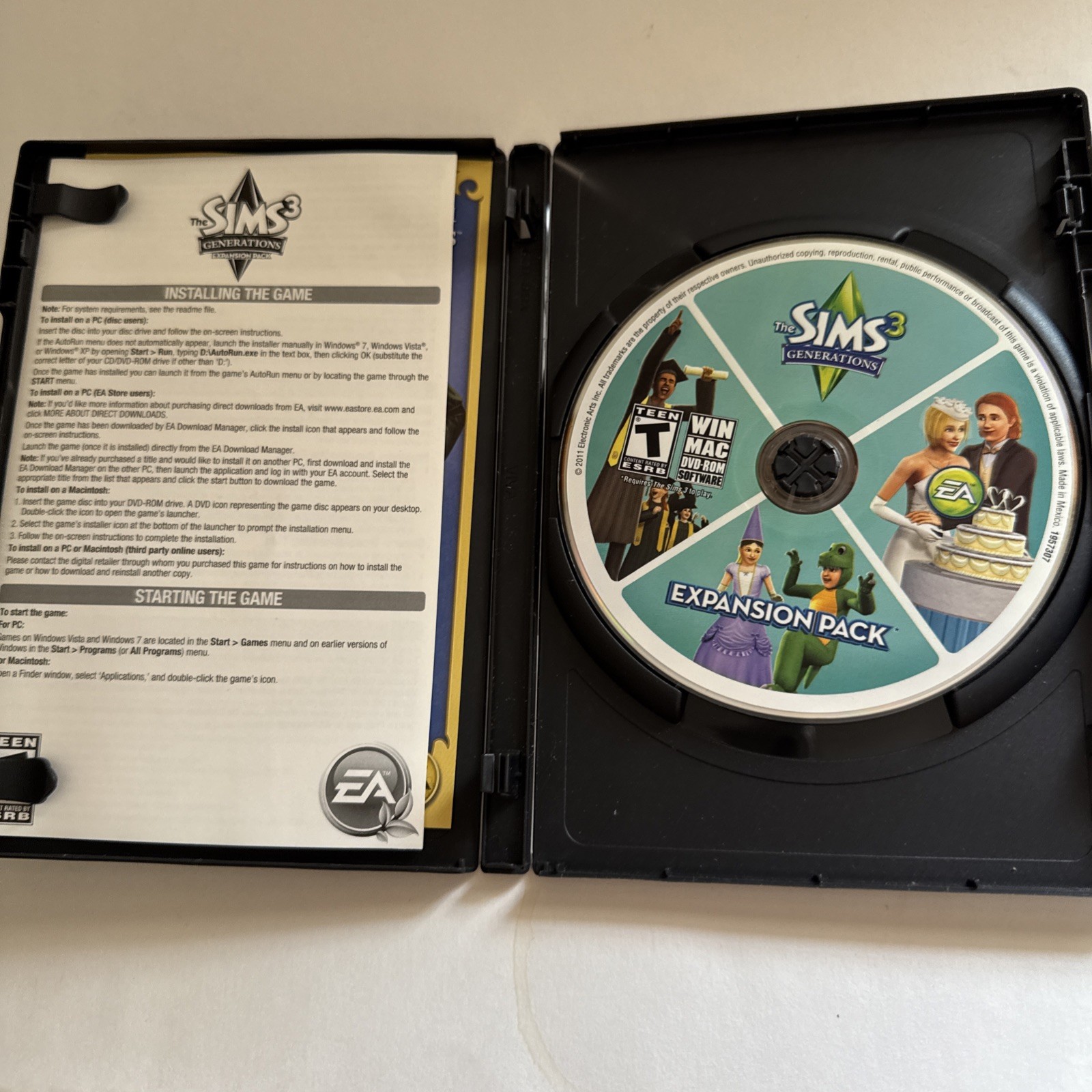 Sims 3: GenerationsExpansion Pack (Windows/Mac, 2011)