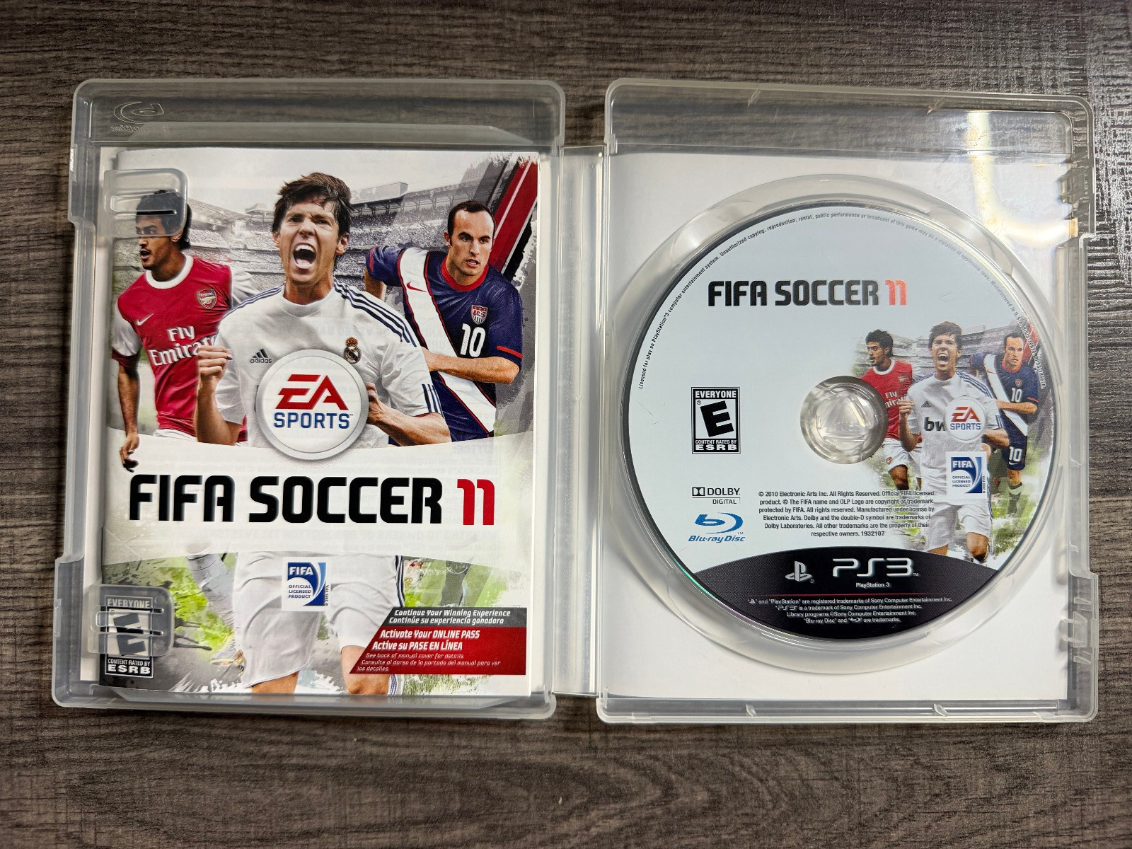 FIFA Soccer 11 – Sony Playstation 3 PS3 – EA Sports – Acceptable Condition