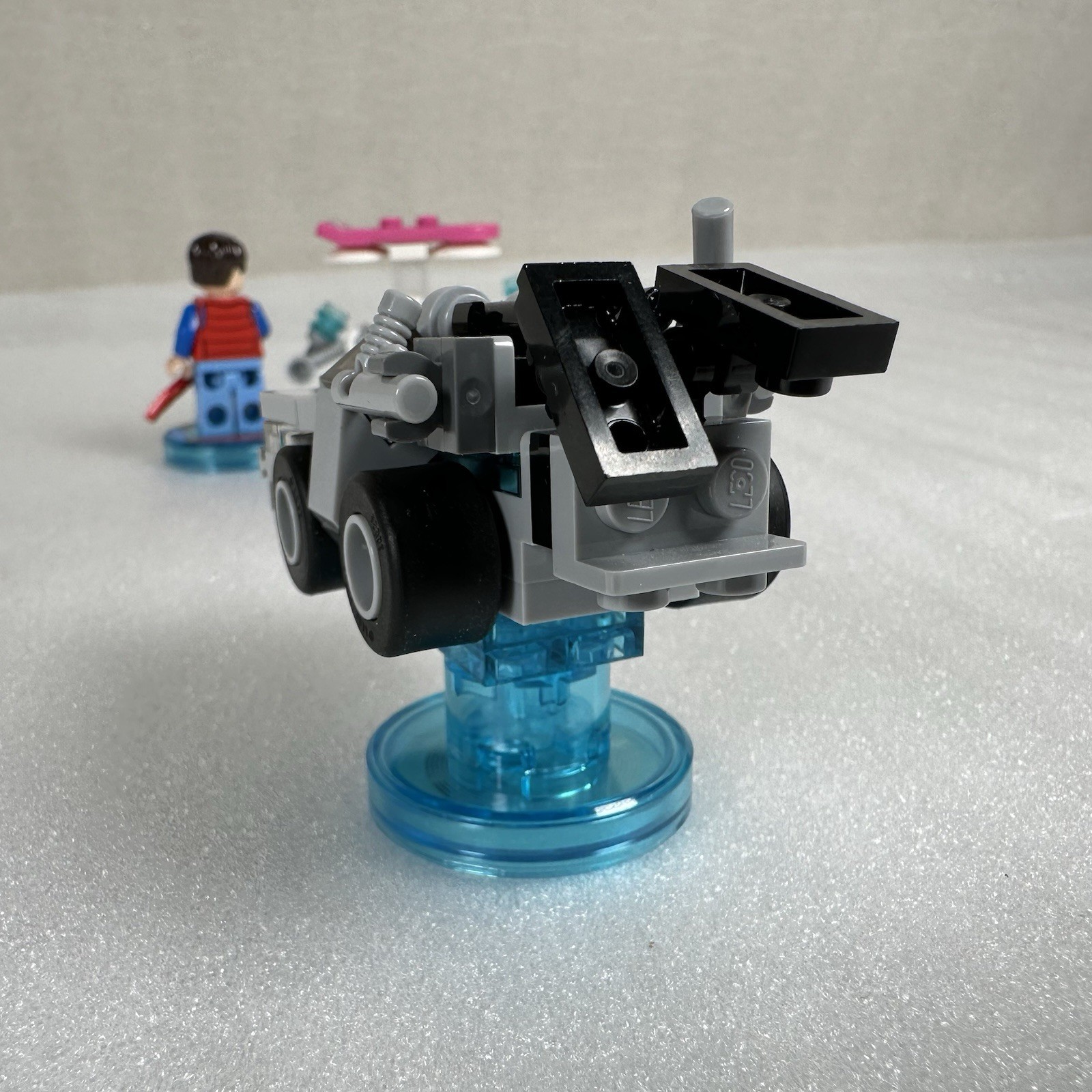LEGO Dimensions 71201 Back to the Future Marty McFly Level Pack Incomplete S9