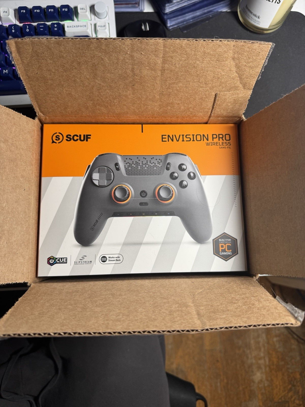 Scuf Envision Pro Wireless Gaming Controller For PC – Steel Grey