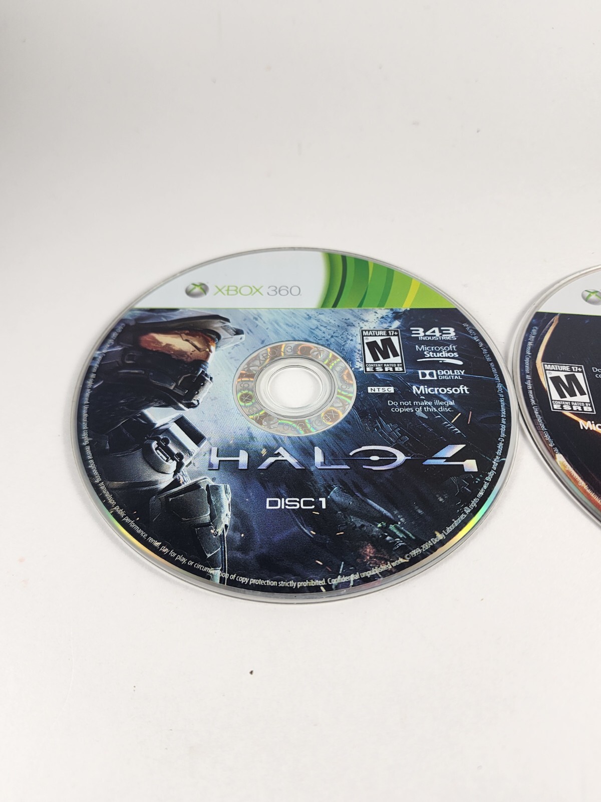 Halo 4 (Microsoft Xbox 360, 2012) No Manual – Tested & Working – VGC
