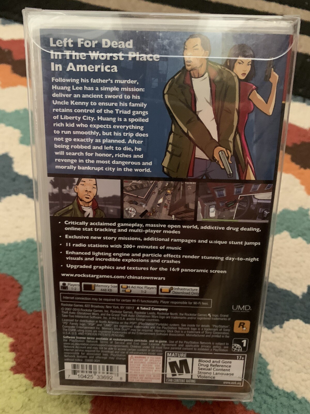 Grand Theft Auto: Chinatown Wars, Sony PSP Complete with Map and Manual New