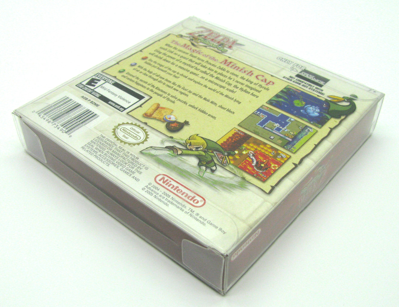 5x NINTENDO GAME BOY ADVANCE GAME BOX – PROTECTIVE BOX PROTECTOR SLEEVE CASE
