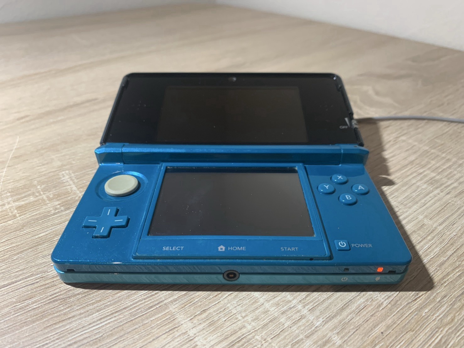 1387 Nintendo 3DS Aqua Blue Normal TESTED