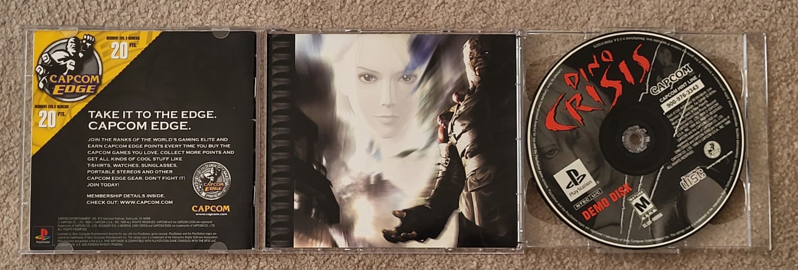 Resident Evil 3 Nemesis PS1 CIB Complete w/ Official Strategy Guide & Poster