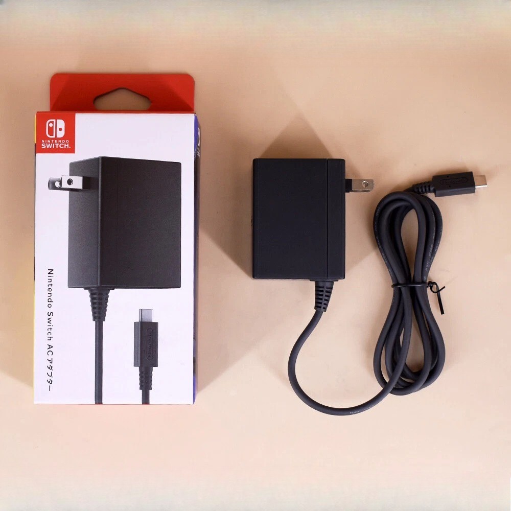 New Official Nintendo Switch +OLED AC Power Adapter Supply OEM Charger HAC-002