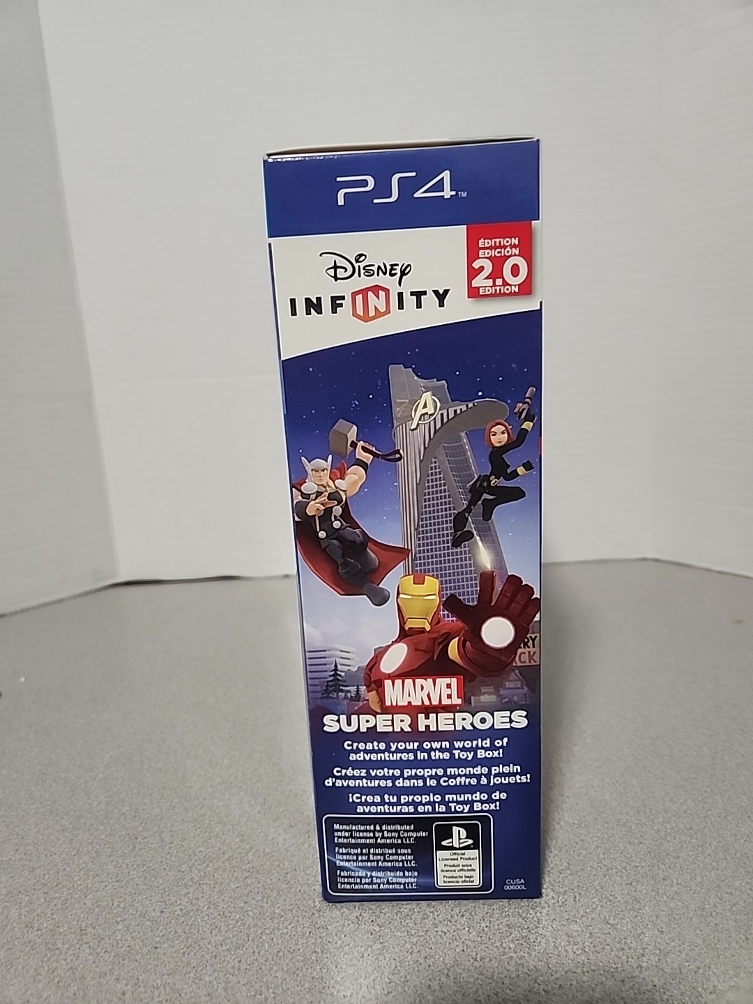 Disney Infinity 2.0 Marvel Super Heroes Starter Pack For Playsation 4 Sealed ☆