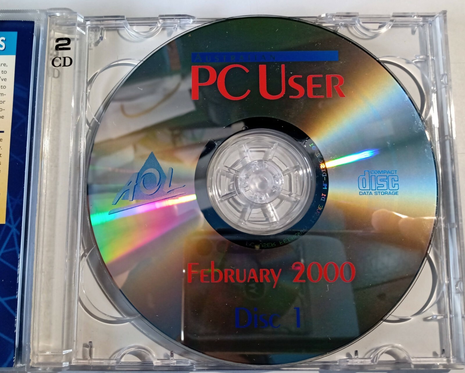 PC User FEB 2000 Games & Productivity 2CDs Demo CDROM Disc 2000 PC Platform