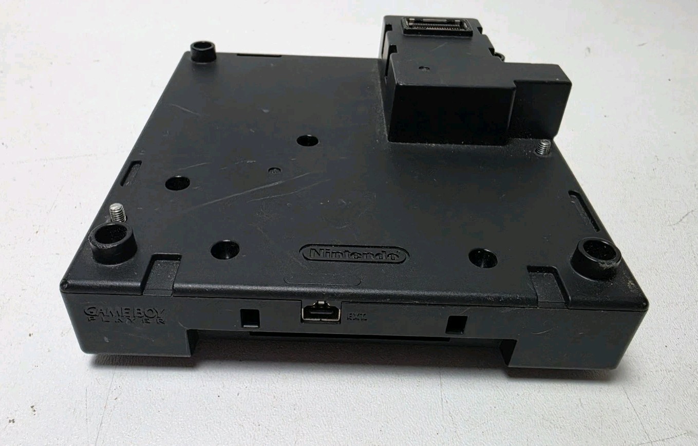 Nintendo GameCube Game Boy Player-DOL017 Tested & Working (NO STARTUP DISC)