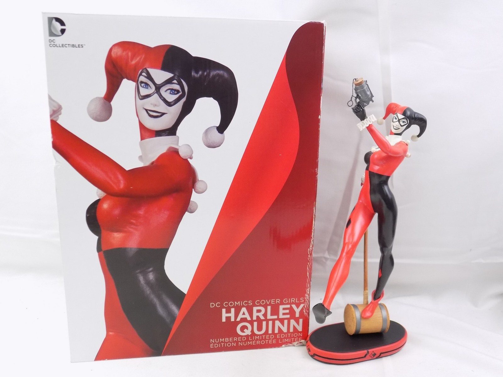Boxed Like New DC Collectibles Comic Cover Girls Harley Quinn Numbered Limite…