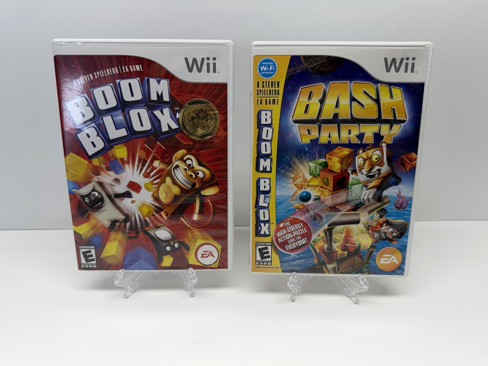 Boom Blox And Bash Party (Nintendo Wii) Complete In Box Free Shipping!!!