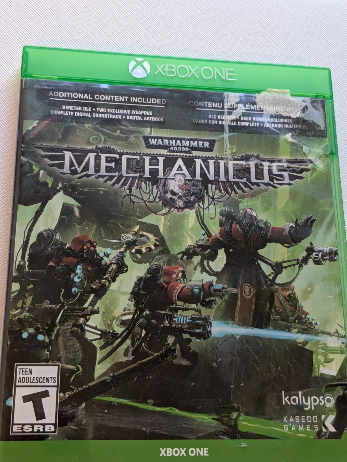 Warhammer 40K: Mechanicus (Microsoft Xbox One, 2018) Complete CIB – Tested