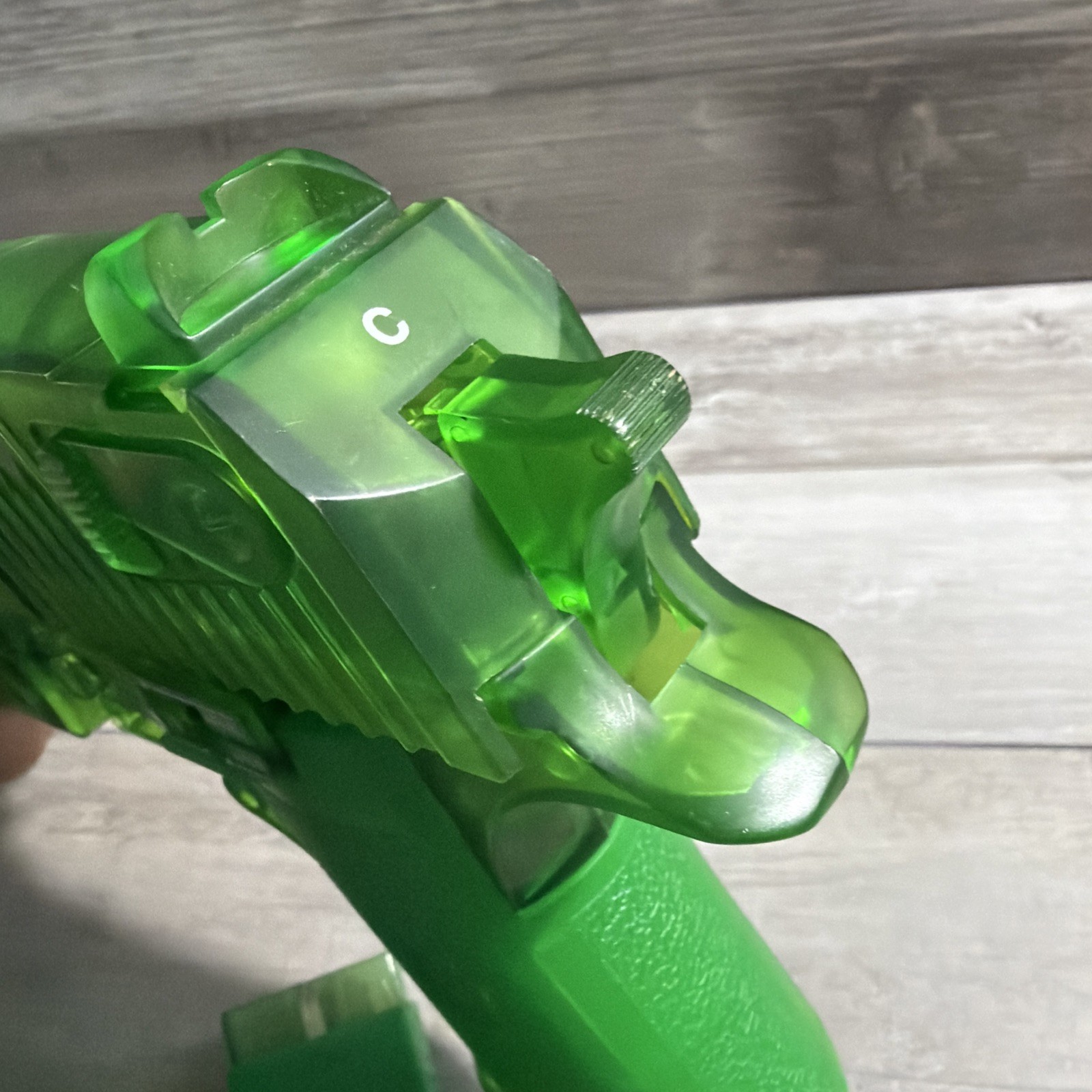 Ps2 Desert Eagle Light Gun .50AE Pistol Clear Green Wired Military Industries