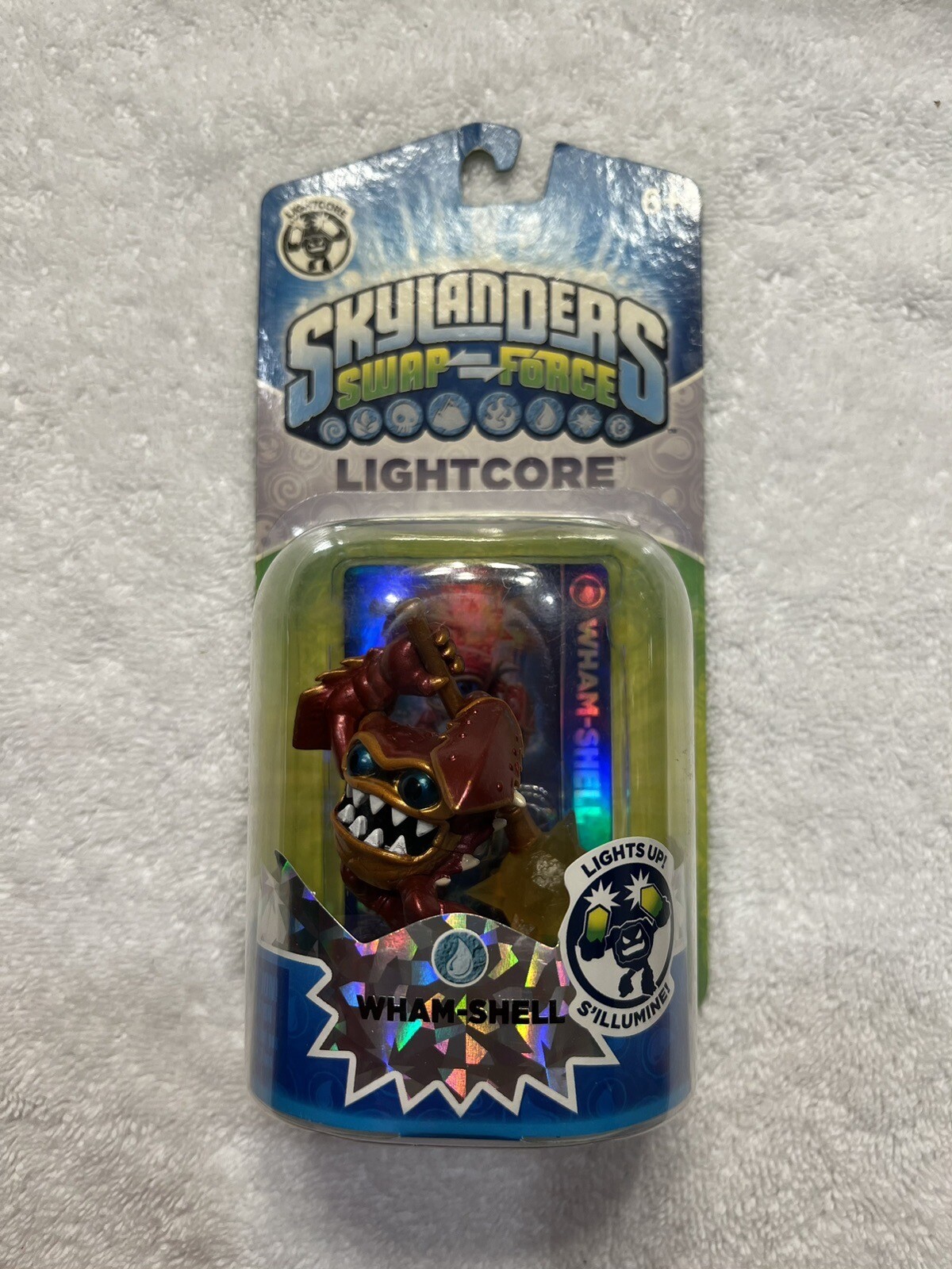 Skylanders Swap Force Lightcore Wham Shell VERY HARD TO FIND!!!