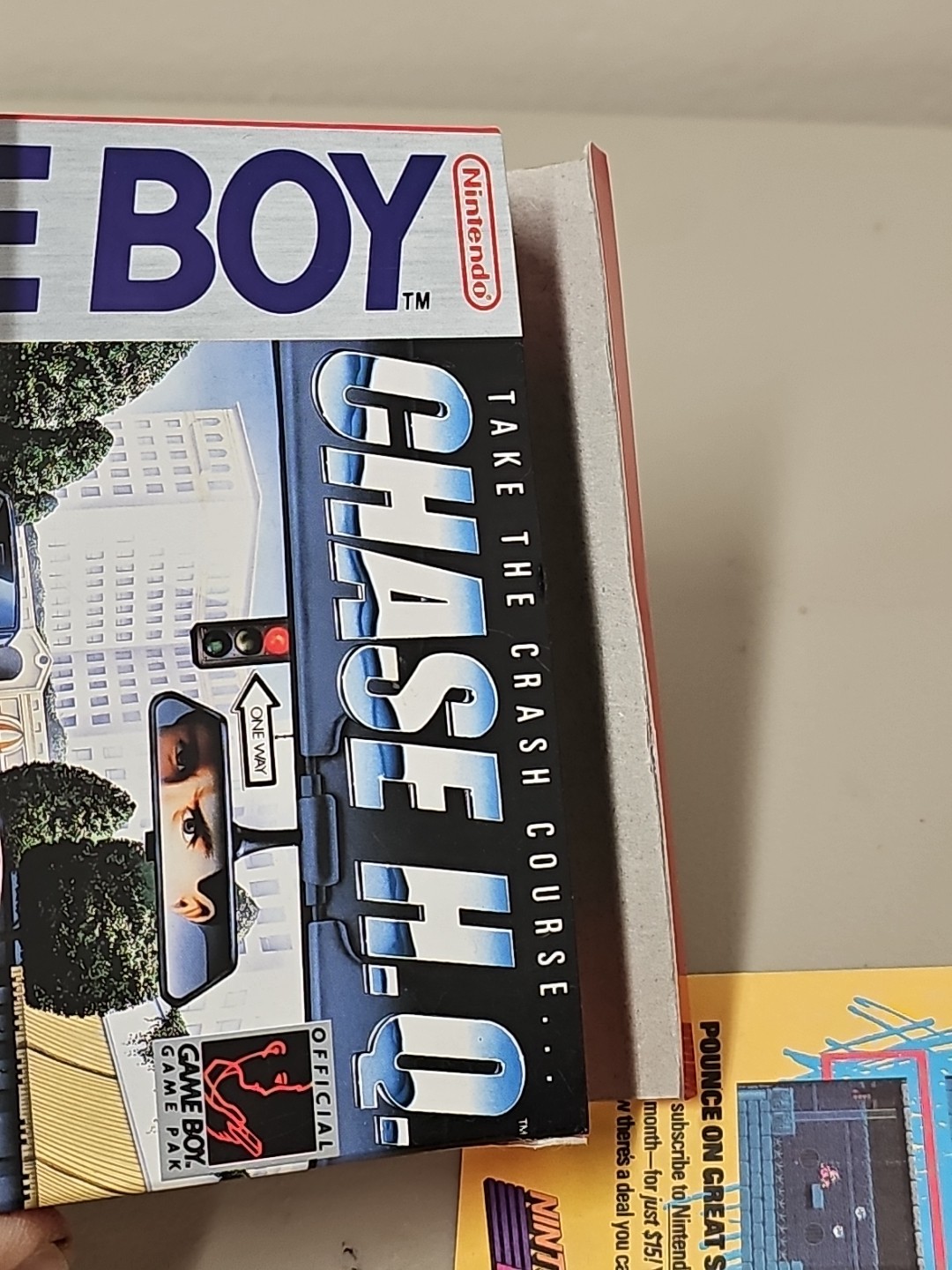 Gameboy CHASE H.Q. HQ Nintendo Game Boy BOX ONLY